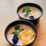 Our famous Mango Sago Coconut is back on the menu! This delicious dessert is sweet, pudding-like and a perfect summer dessert! Order now because LIMITED AVAILABLE!🤩.
.
.
.
.
.
#Mango #Sago #Dessert #XuNoodleBar #Tilburg #WaarTilburgEet #Foodie #Food #Yum